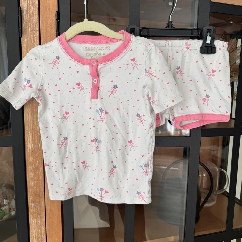 TBBC Sara Jane's Shorts sleeve Set Fairy Dust Sprinkles Romany Rose toddler girl